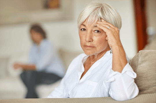 marrid woman thinking