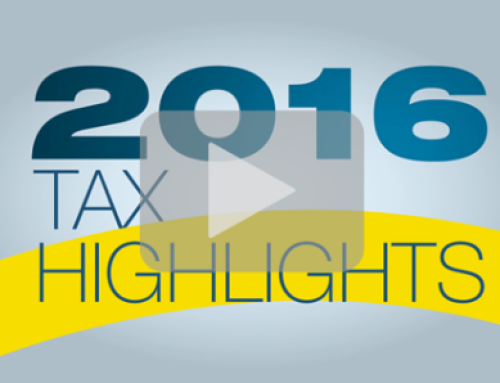 New 2016 Tax Highlights